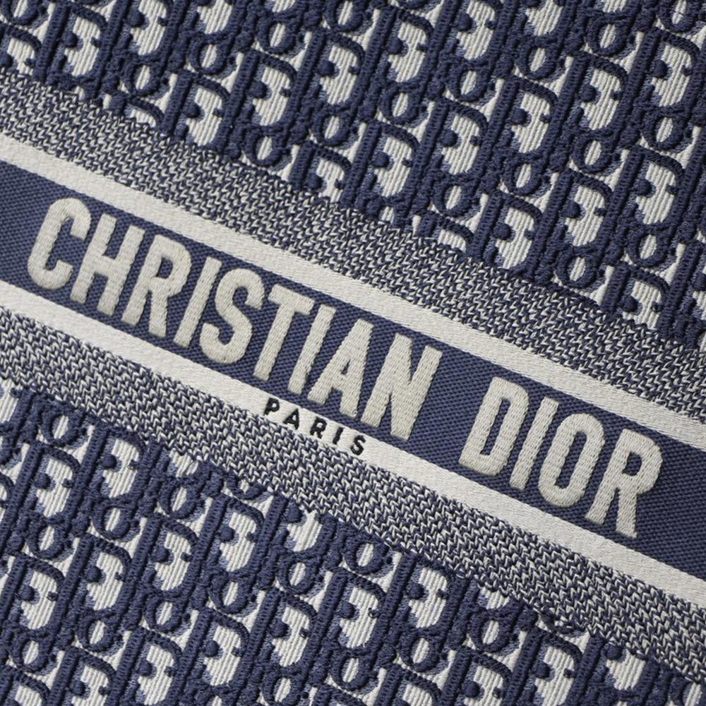 Dior Book Tote Blue product image 7, provided for visual reference and product detail review