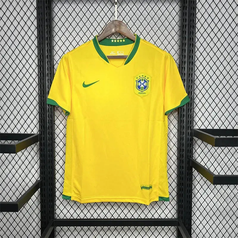 Retro Brazil Home Jersey 2006 Football Kit product image 1