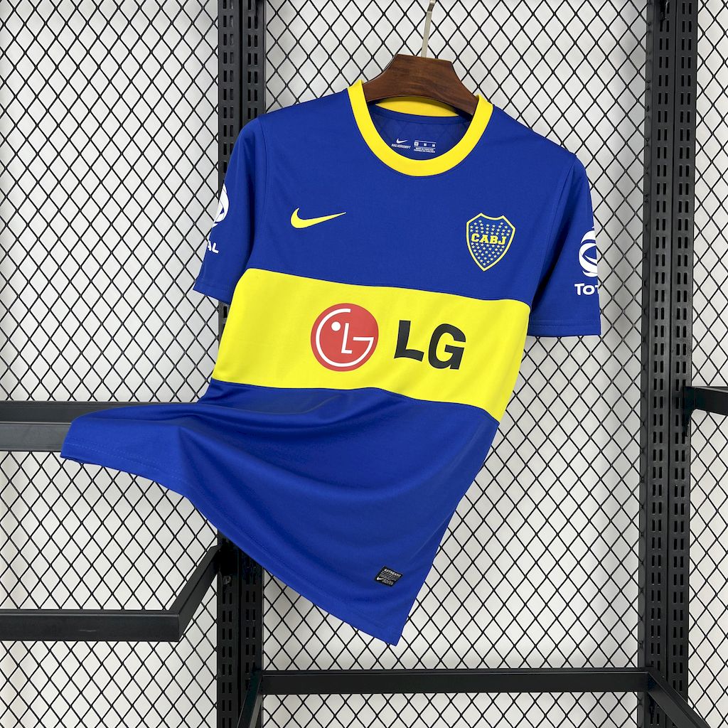 Retro Boca Juniors Jersey 2010-11 Home Football Kit Soccer product image 1