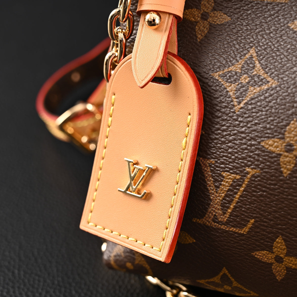 Louis Vuitton Carryall BB Monogram Canvas Shoulder Bag – Classic Brown (M13014) product image 10, provided for visual