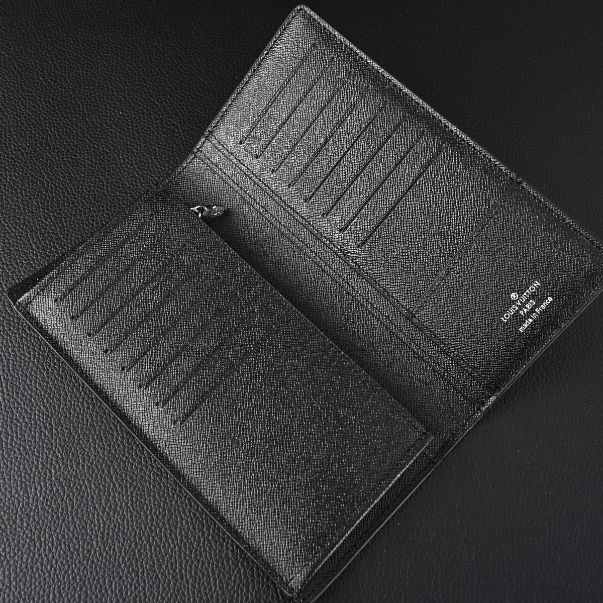 Louis Vuitton Brazza Wallet – Monogram Eclipse Canvas Long Bifold (M61697) - Classic LV Monogram Brown product image 3,
