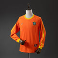 Brazil Jersey 1998 Goalkeeper Retro Football Kit Long product image 1
