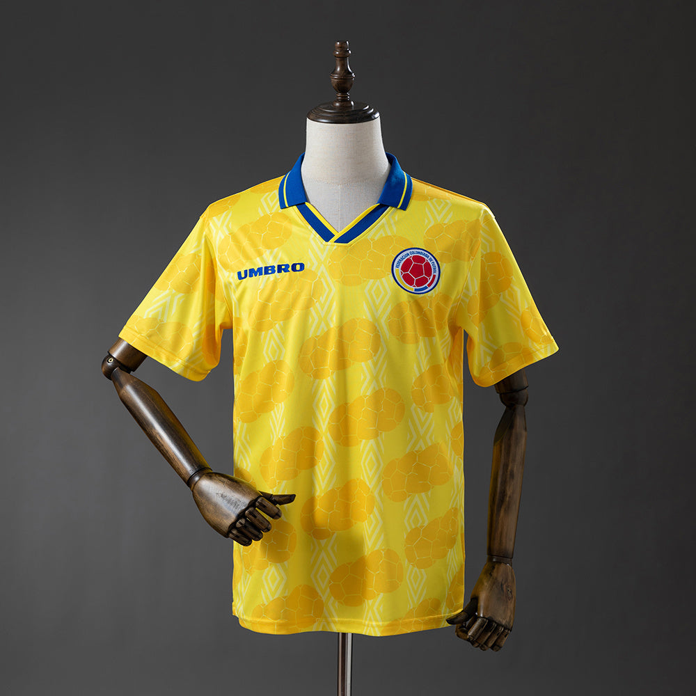 Colombia Jersey 1994 Home Retro Football Kit product image 1