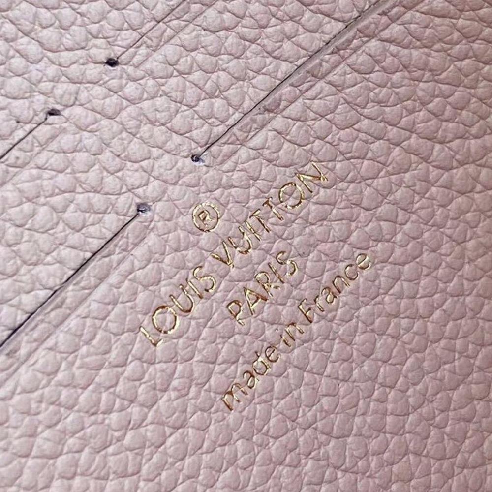 LV Twist Chain Wallet Light Pink Grain Leather product image 8, provided for visual reference and product detail review