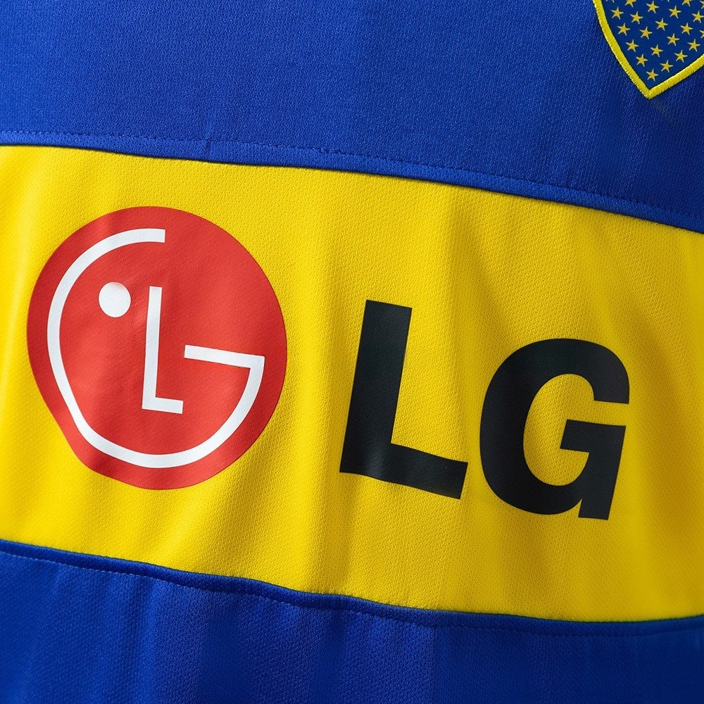 Boca Junios Jersey 2011-12 Home Retro Football Kit product image 8