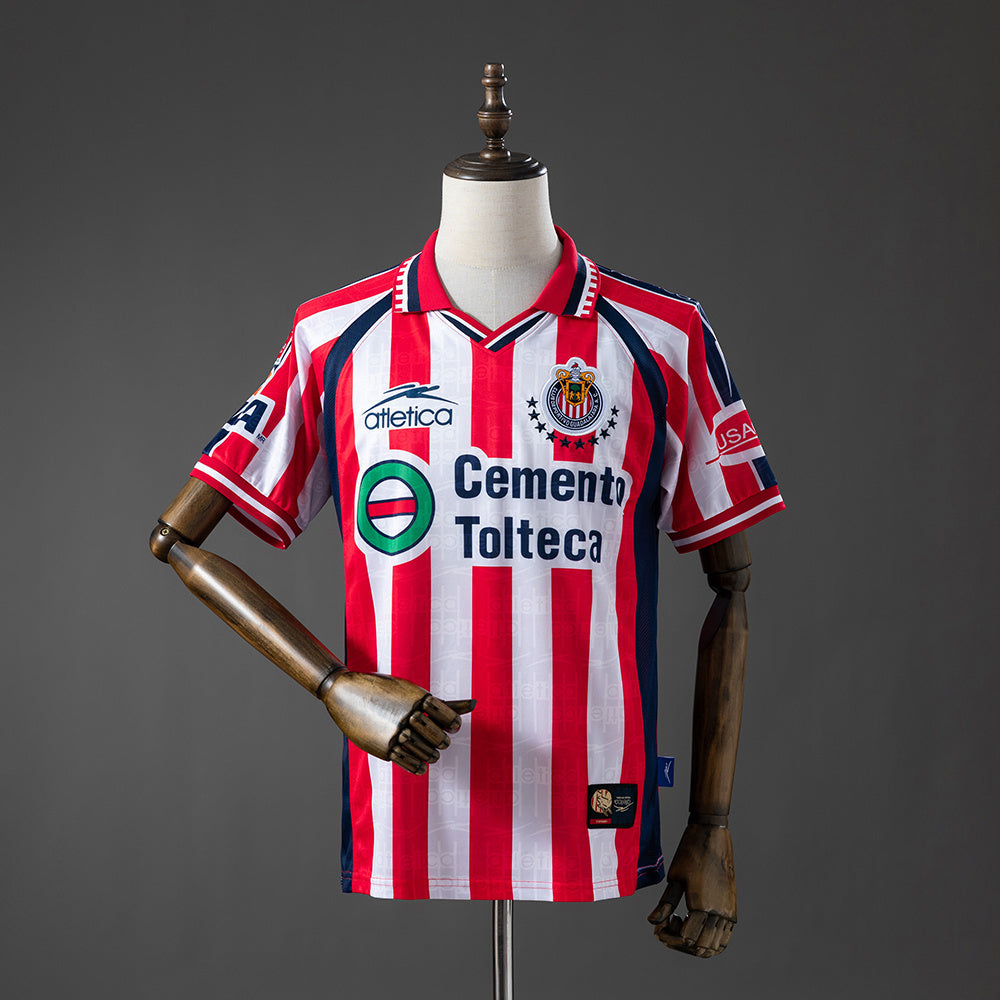Chivas Home Jersey 1999-2000 Retro Football Kit Soccer Shirt product image 1