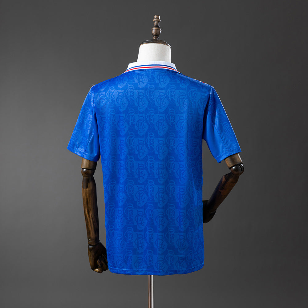 Rangers Jersey 1996-97 Home Retro Football Kit product image 2