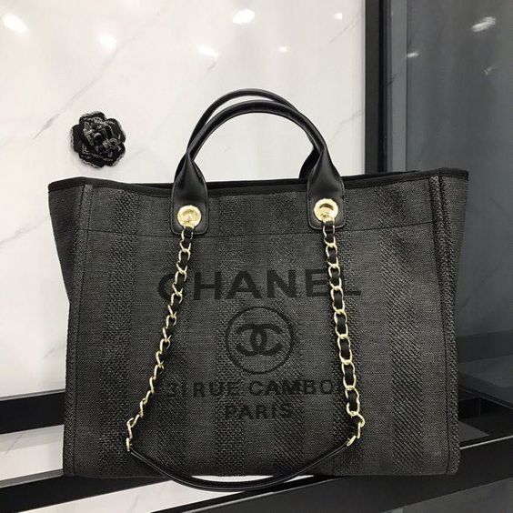 Chanel Deuville Tote Bag - Grey product image 2, provided for visual reference and product detail review