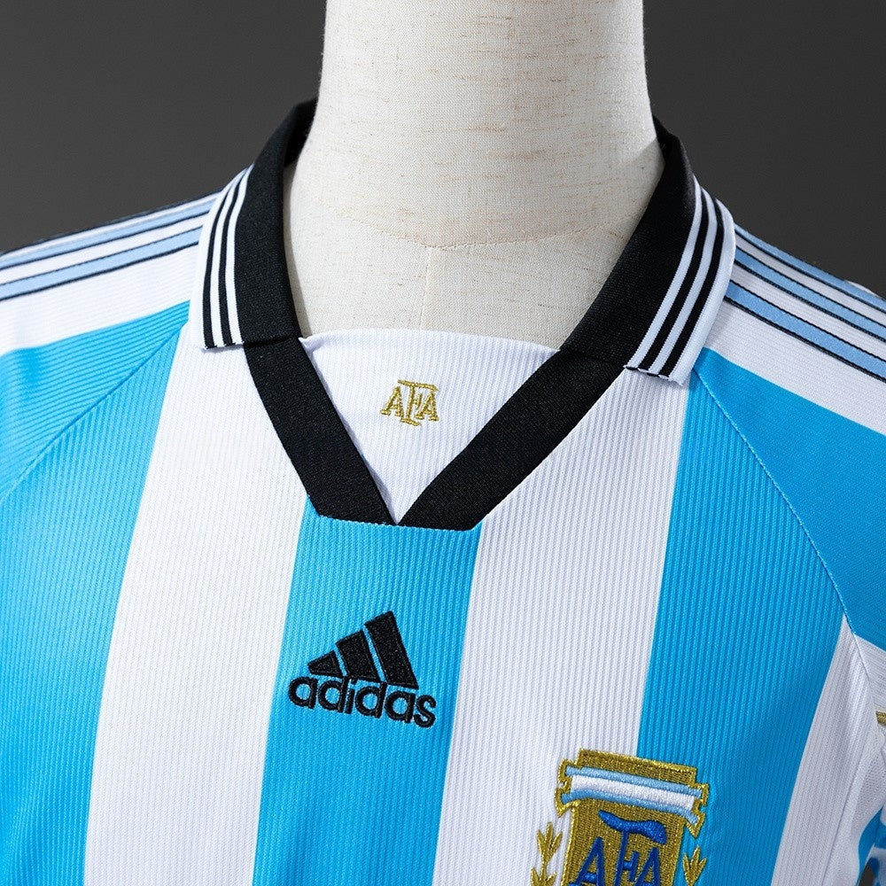 Argentina Jersey 1998 Home Retro Football Kit product image 7