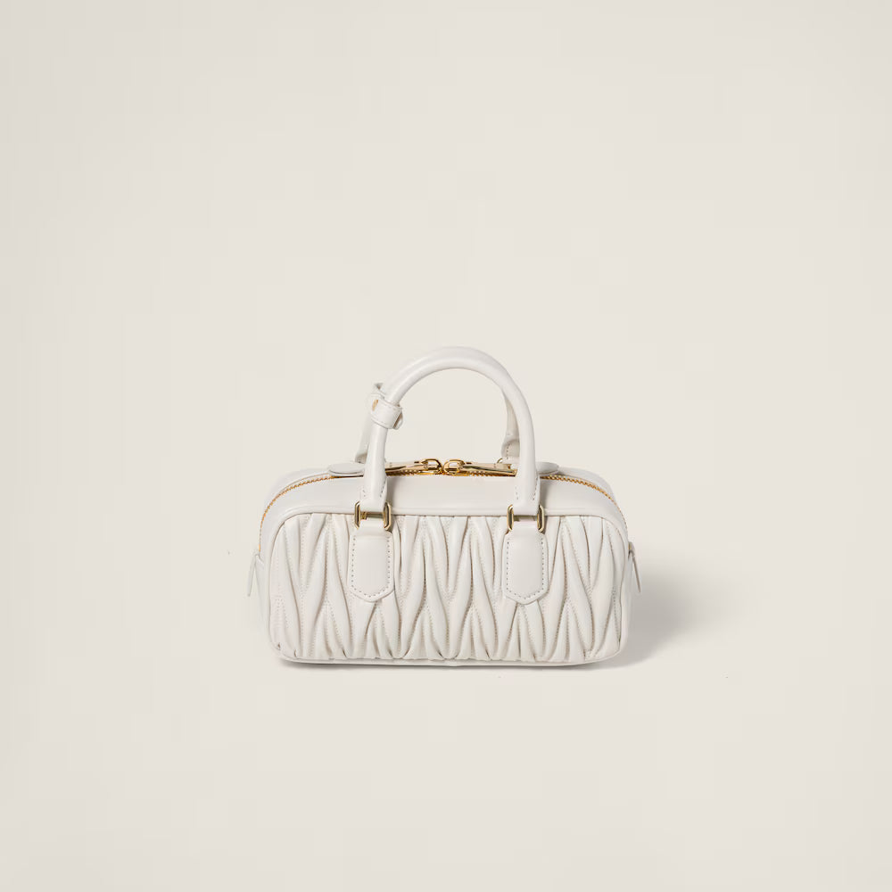 Arcadie Matelasse Nappa Leather Bag product image 3, provided for visual reference and product detail review