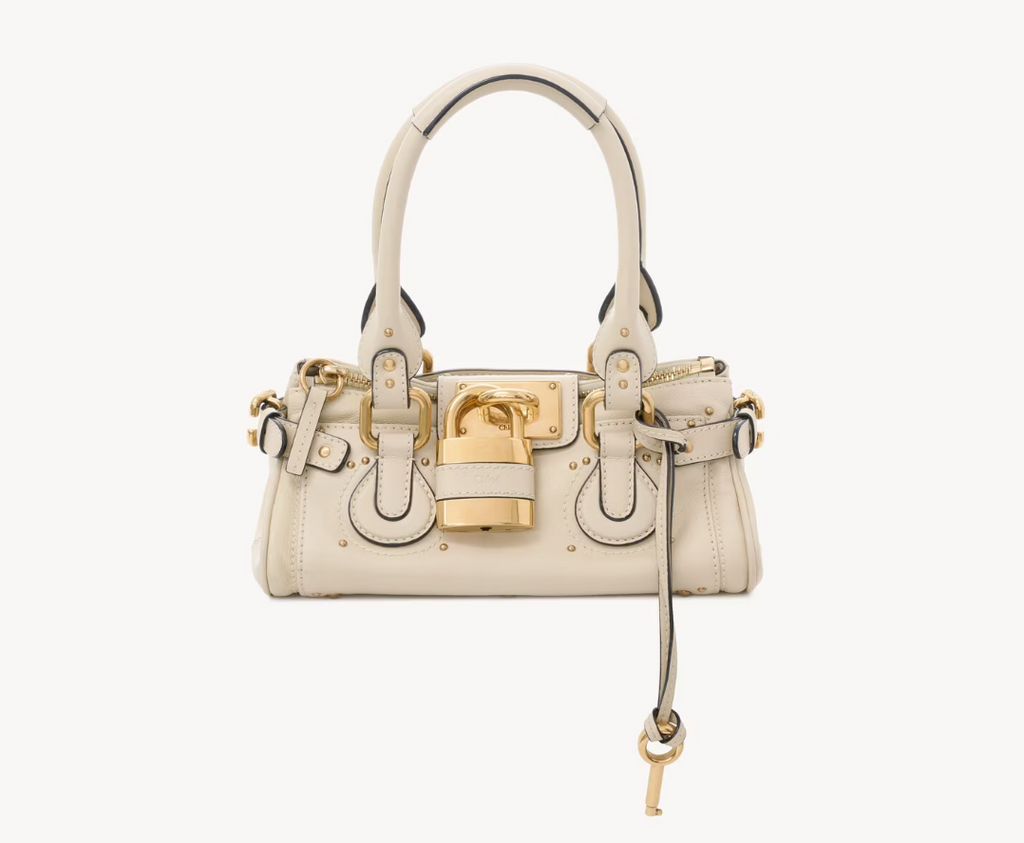 Chloe Small Paddington Bag in Grained Leather product image 5, provided for visual reference and product detail review