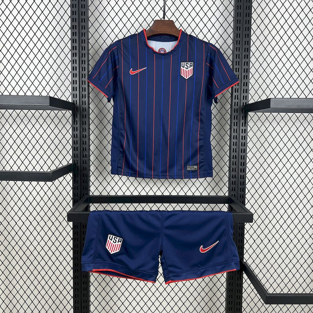 Kids USA Jersey 25/26 Away Football Kit Soccer