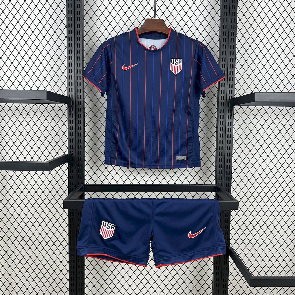 Kids USA Jersey 25/26 Away Football Kit Soccer product image 1