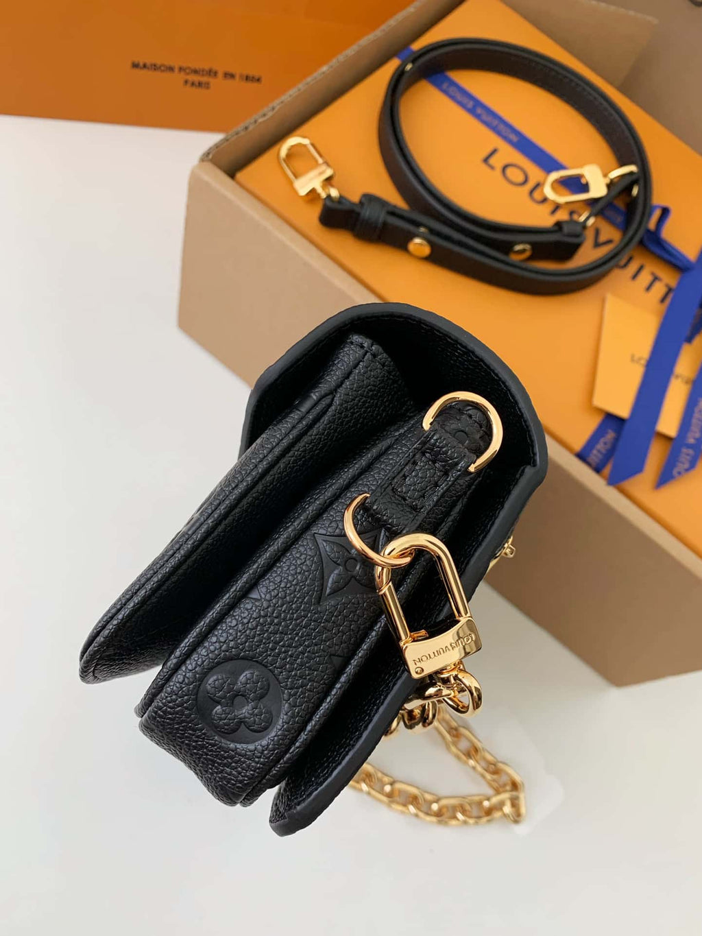 Louis Vuitton Monogram Empreinte Handbag - Black product image 6, provided for visual reference and product detail review