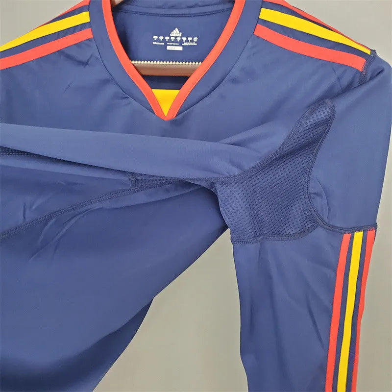 Spain Jersey Away kit 2010 Retro Long Sleeves Football Team product image 9