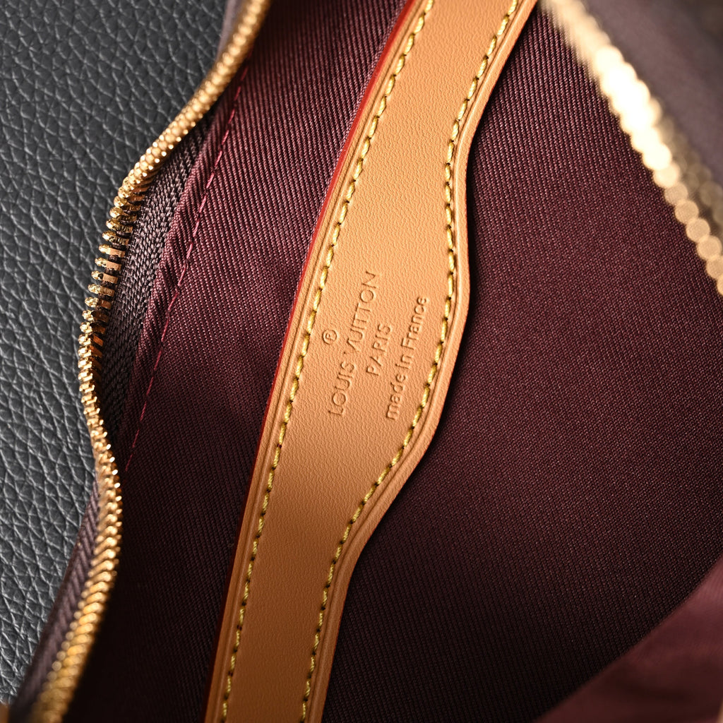 Louis Vuitton Boulogne Monogram Canvas Shoulder Bag – Classic Brown with Vachetta Leather Trim (M45832) product image 7,
