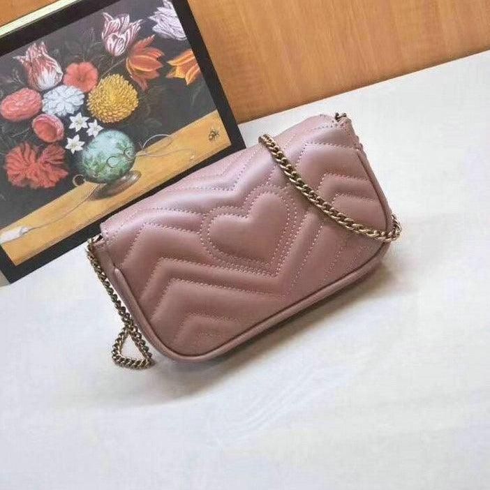 Gucci GG Marmont Mini Bag Women - Dusty Pink product image 2, provided for visual reference and product detail review