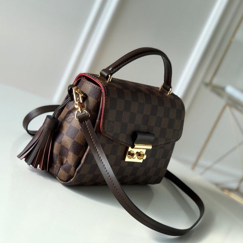 Louis Vuitton Croisette Damier Ebene Handbag product image 6, provided for visual reference and product detail review