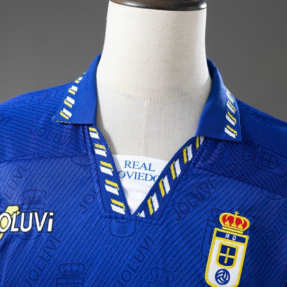 Real Oviedo Home Jersey 1995-1996 Retro Football Kit Soccer product image 7