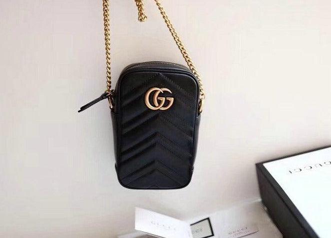 Gucci GG Marmont Mini Shoulder Bag product image 2, provided for visual reference and product detail review