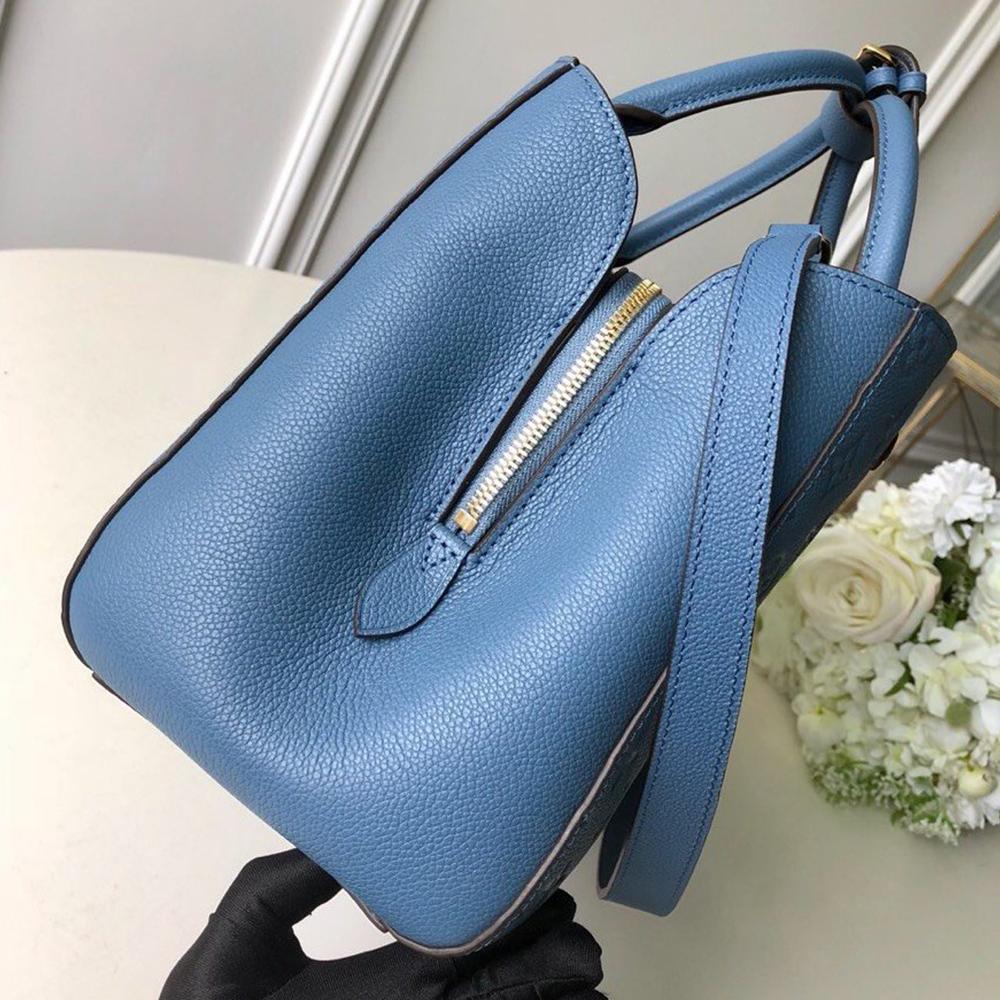 Louis Vuitton Montaigne MM Blue Handbag product image 2, provided for visual reference and product detail review