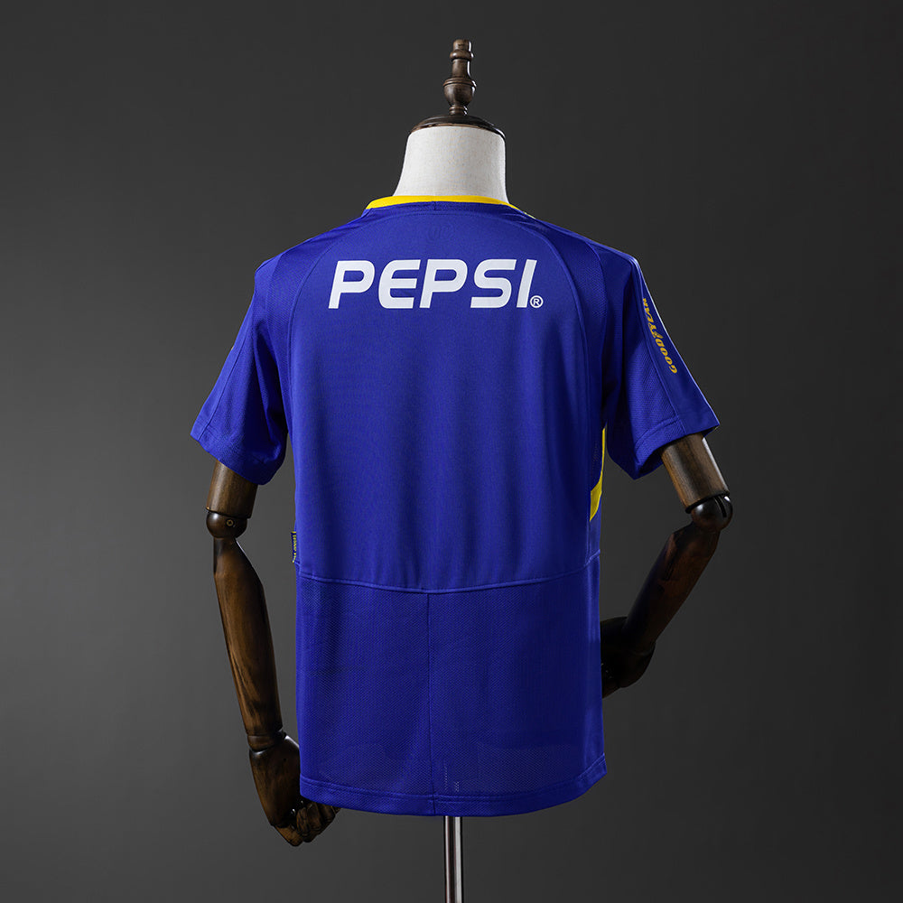 Boca Juniors Jersey 2003-04 Home Retro Football Kit product image 2