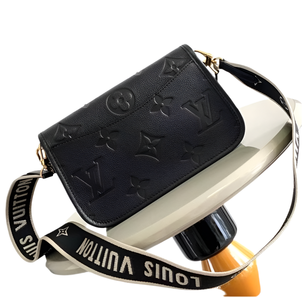 Louis Vuitton Diane Monogram Empreinte Black Satchel Bag product image 3, provided for visual reference and product detail