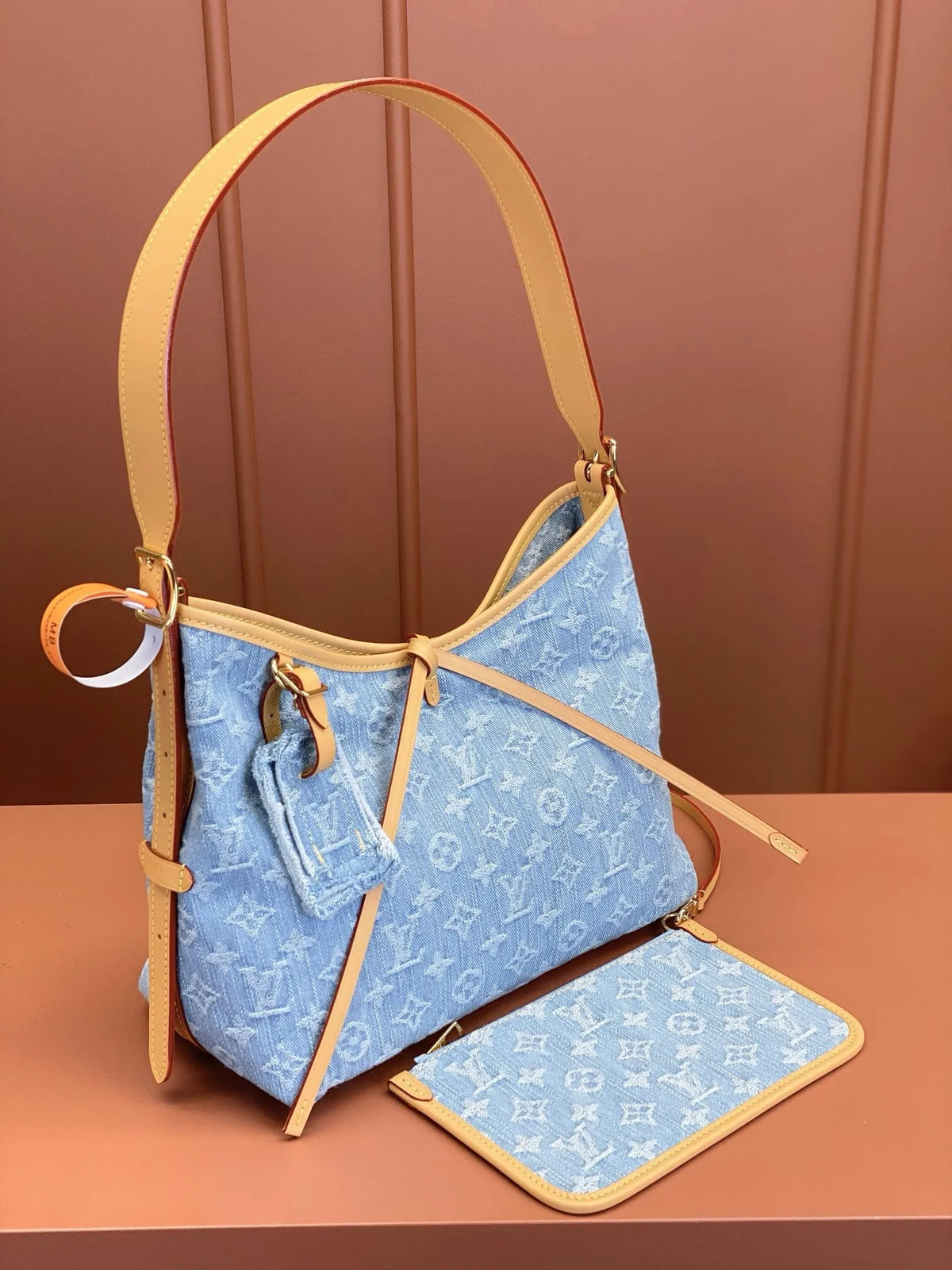 LV Carryall Denim Bag product image 2, provided for visual reference and product detail review