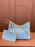 LV Carryall Denim Bag product image 1, provided for visual reference and product detail review