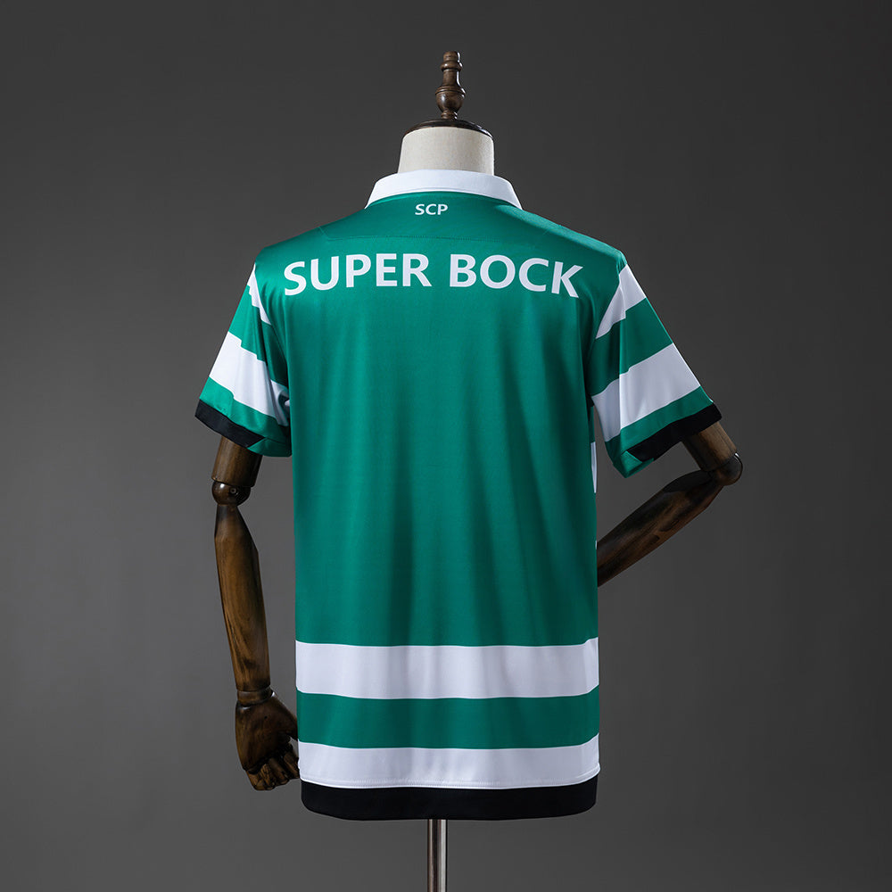 Sporting CP Home Jersey 2018-19 Retro Football Kit Soccer product image 2