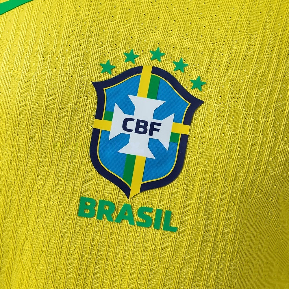 Player Version Brazil Home Jersey 2025 Football Kit Soccer product image 6