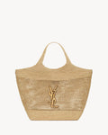 YSL - Icare in Raffia Handbag product image 1, provided for visual reference and product detail review