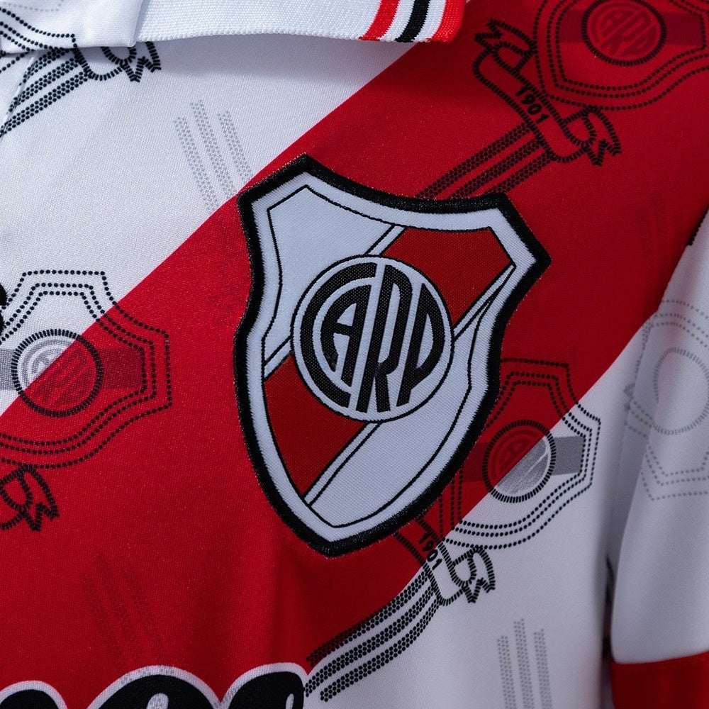 River Plate Jersey 1995-96 Home Retro Football Kit product image 5