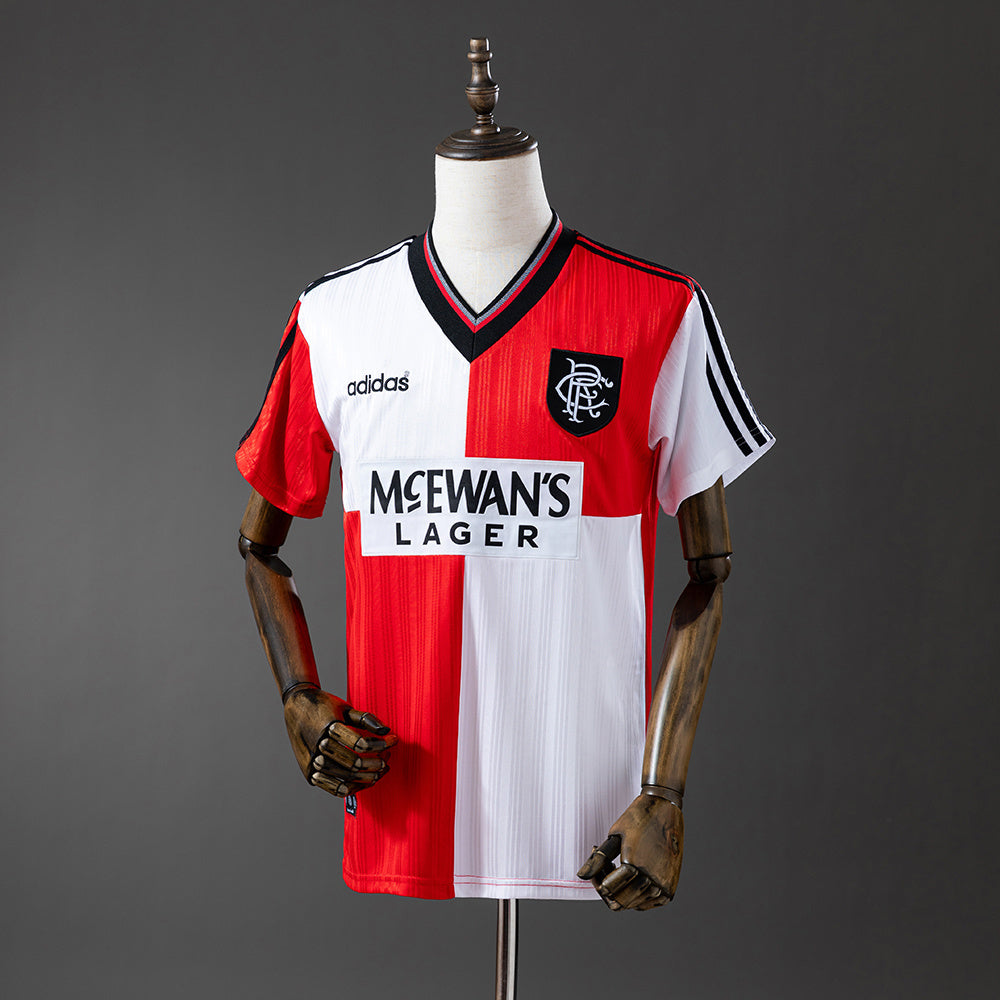 Rangers Jersey 1995-96 Away Retro Football Kit product image 1