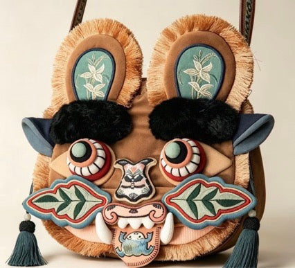 Tiger Head Mini Shoulder Bag product image 6, provided for visual reference and product detail review