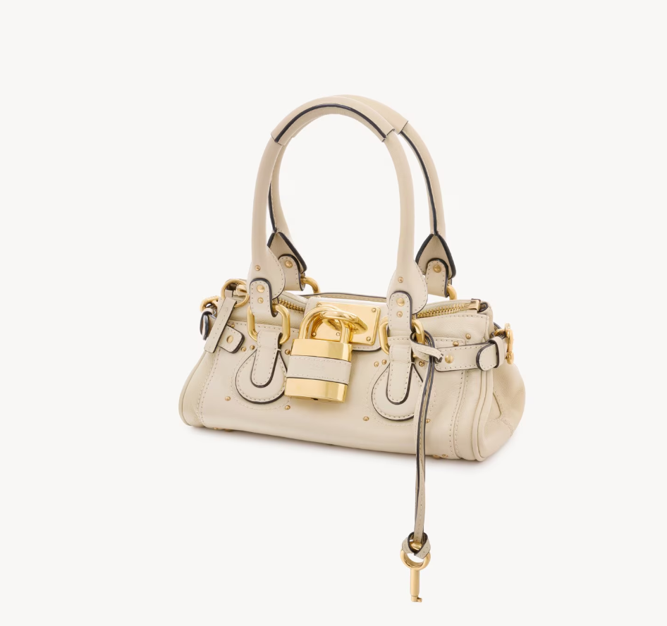Chloe Small Paddington Bag in Grained Leather product image 6, provided for visual reference and product detail review