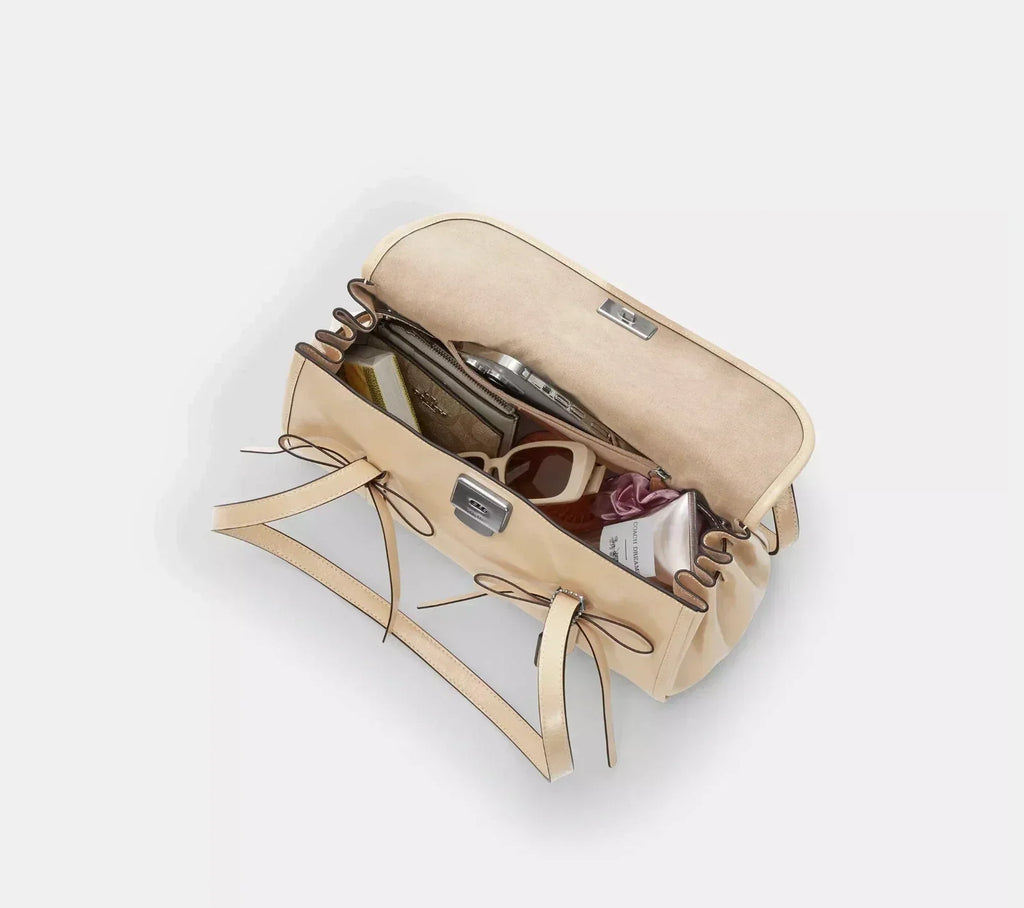 Coach Bridget Flap Shoulder Bag Bow product image 7, provided for visual reference and product detail review