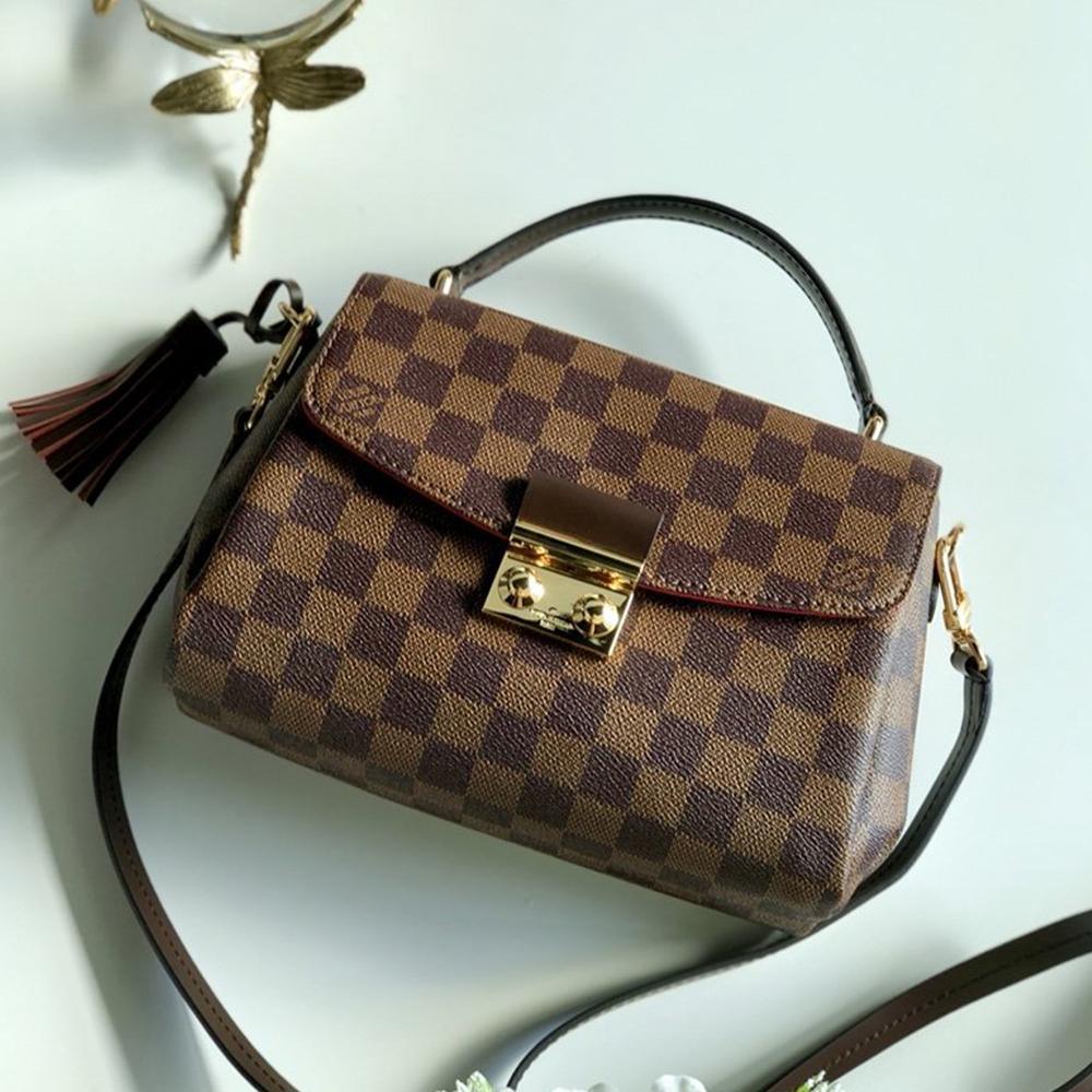 Louis Vuitton Croisette Damier Ebene Handbag product image 2, provided for visual reference and product detail review