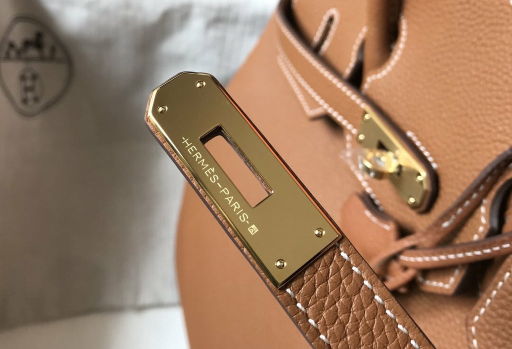 Hermes Hms Handle Bag 30cm Brown product image 6, provided for visual reference and product detail review