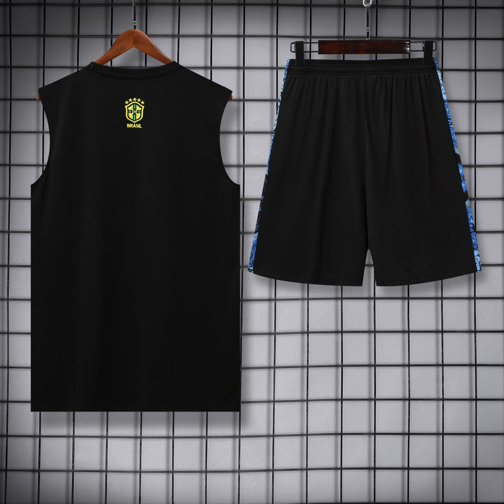 Brazil Vest Set Training Tracksuits 25/26 Football Kit product image 2