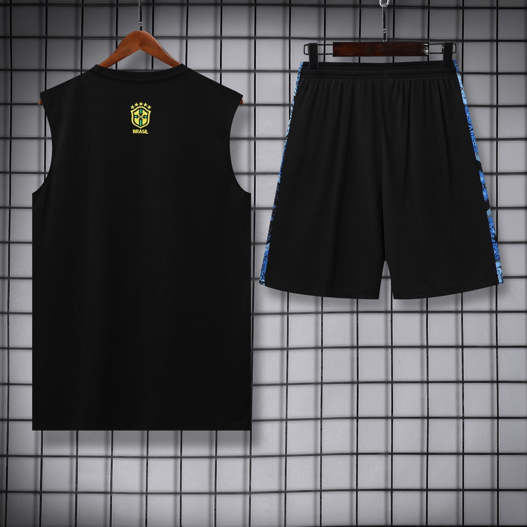Brazil Vest Set Training Tracksuits 25/26 Football Kit product image 2
