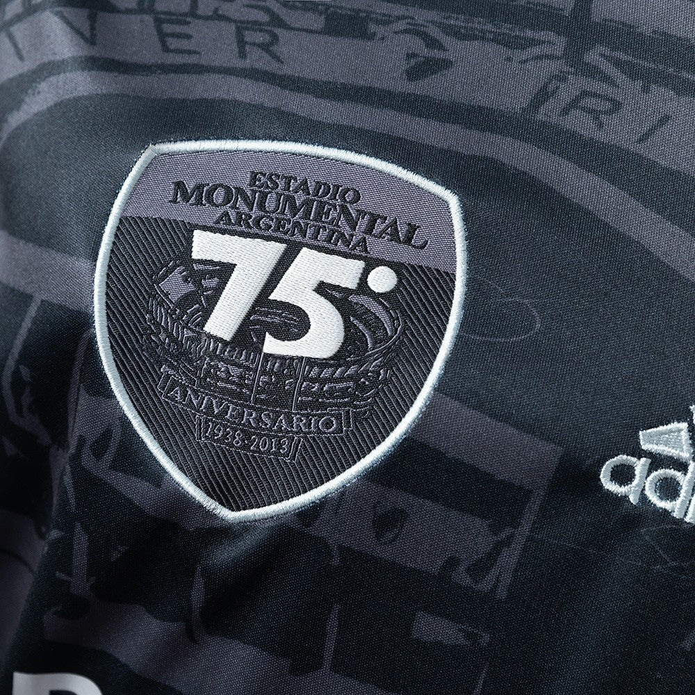 River Plate Jersey 2013-14 Black Retro Football Kit product image 3