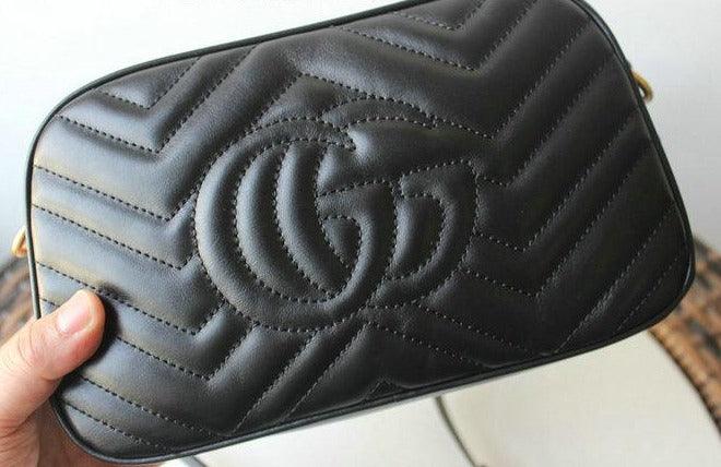 Gucci GG Marmont Small Matelassé Shoulder Bag product image 5, provided for visual reference and product detail review