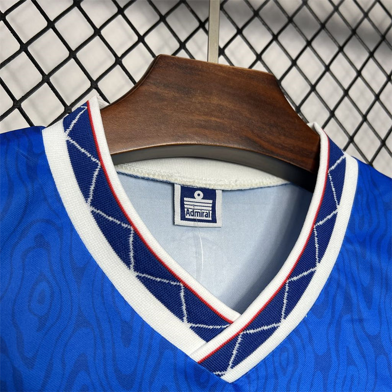 Retro Rangers Home Kit 1990 1992 Football Jersey product image 6