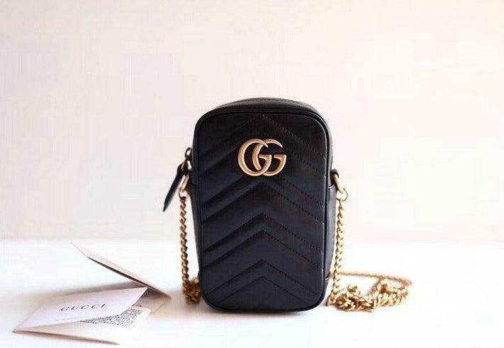 Gucci GG Marmont Mini Shoulder Bag product image 1, provided for visual reference and product detail review