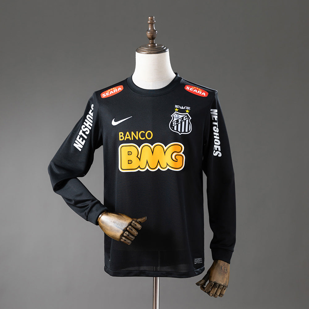 Santos Away Jersey 2012-13 Long Sleeves Retro Football Kit product image 1