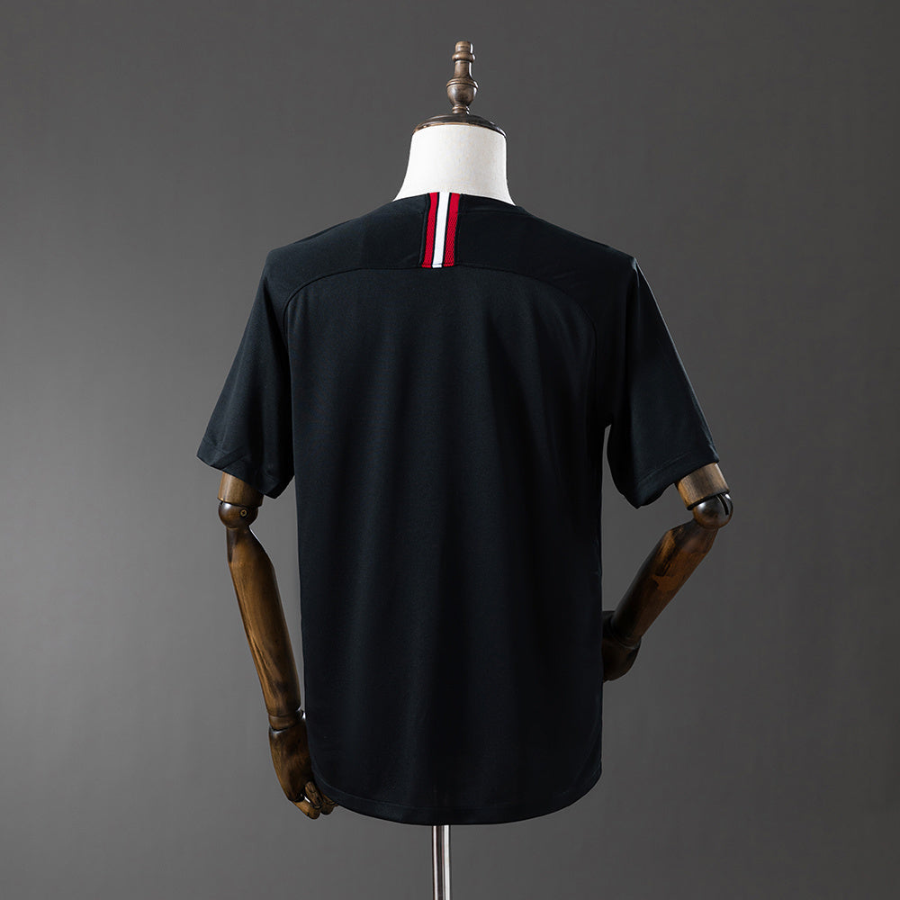 PSG Jersey 2018-19 Black Retro Football Kit product image 2