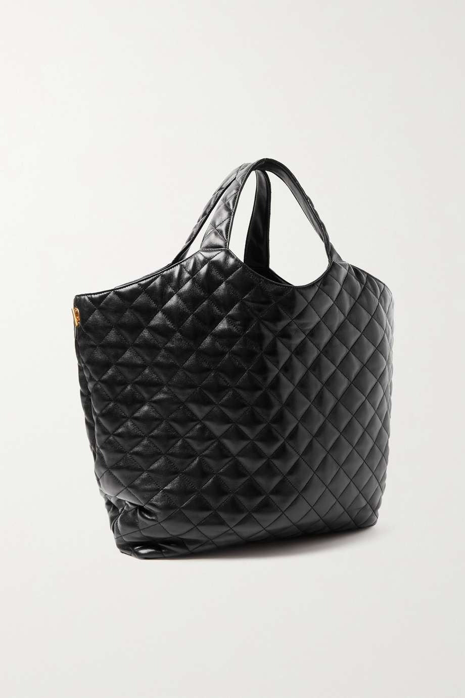 Saint Laurent Icare Extra Large Embellished Quilted Leather Tote - Black product image 3, provided for visual reference and