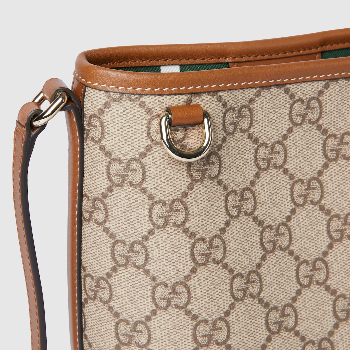 GG Emblem Nano Bucket Bag product image 3, provided for visual reference and product detail review