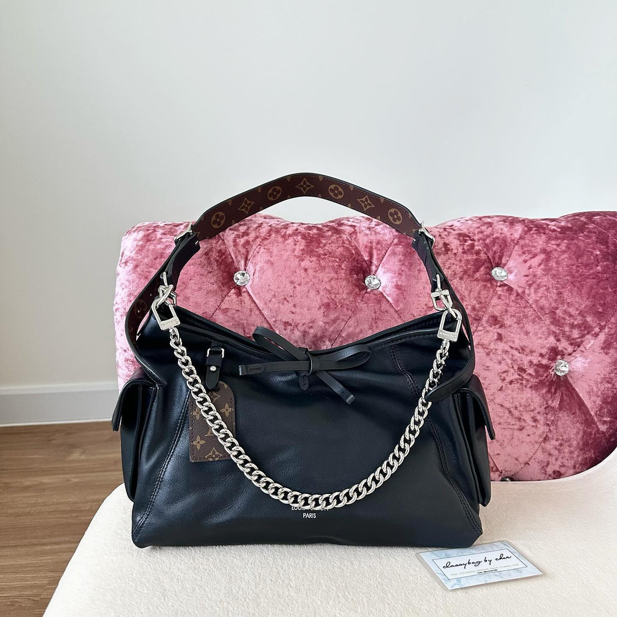 Louis Vuitton Carryall Cargo Handbag - Black product image 6, provided for visual reference and product detail review